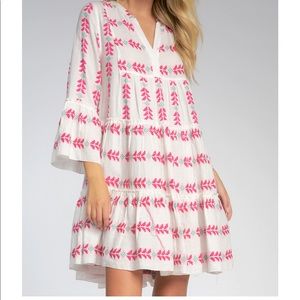 Elan Embroidered Dress